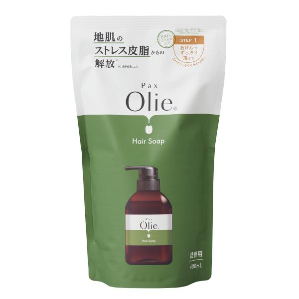 PAX Olie(パックスオリー) ヘアソープ 詰替用 シャンプー 400ml