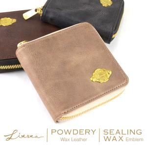 kissora（キソラ） 二つ折り財布 ラウンドファスナー アレグリ 本革