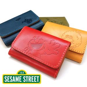セサミストリート Sesame Street キャラクター コンパクト 名刺入れ ネームカードケース 栃木レザー 日本製 本革 牛革 Sna Sew 3 おさいふやさん 通販 Yahoo ショッピング