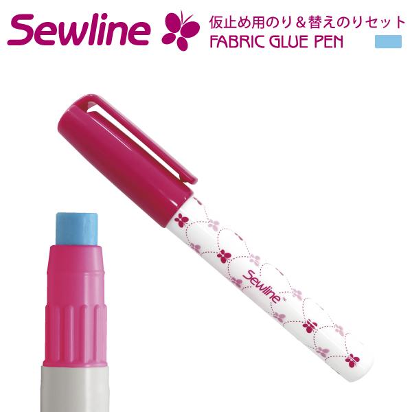 ソーライン　仮止用のり&amp;替えのり　青　