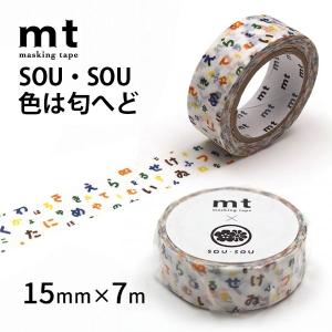 mt　×SOU・SOU　色は匂へど｜osaihou