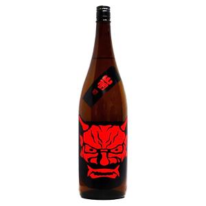 鬼山間（赤）　純米酒　中採り直詰め生原酒　１８００ｍｌ　新潟第一酒造　日本酒　限定酒｜osaka-saketen