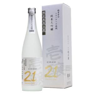壱醸　純米大吟醸酒 21(twenty one)720ml　化粧箱付き　越銘醸　新潟　日本酒　限定酒　