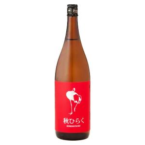 越の鶴　秋ひらく　720ml　越銘醸　新潟　日本酒　季節限定