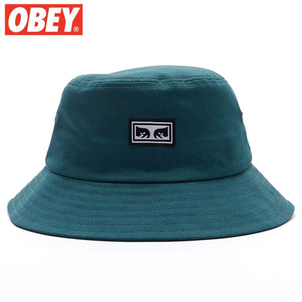 オベイ OBEY ICON EYES BUCKET HAT II(DARK CEDAR)オベイハット...