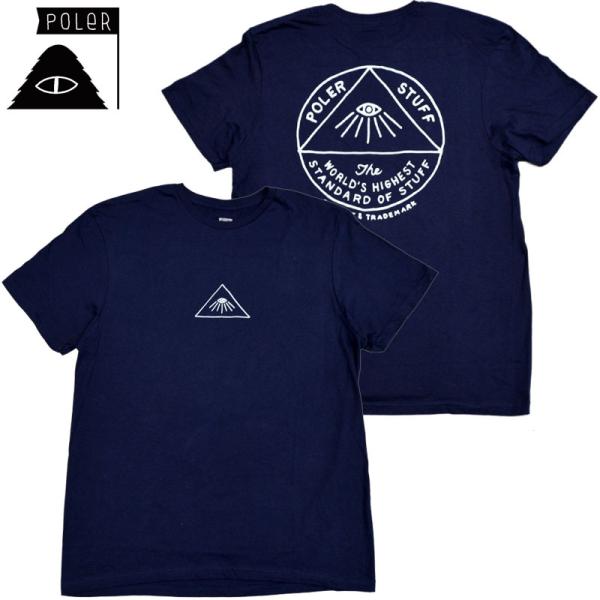 ポーラー POLER SEEKER TEE(NAVY)ポーラーTシャツ POLERTシャツ ポーラー...