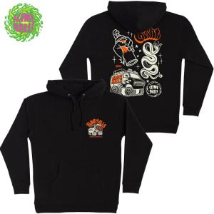 猛闘犬丸 DENIM SWEAT ZIP PARKER ／デニムスエットジップパーカー