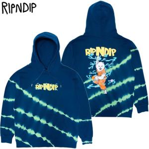 RIPNDIP（リップンディップ） RIPNDIP I LIKE TURTLES HOODIE(ネイビー