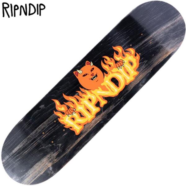 リップンディップ RIPNDIP DEVILS WORK BOARD(ブラック 黒 BLACK)リッ...