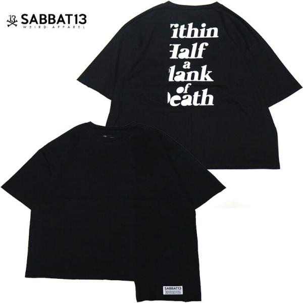 【Mサイズ ラスト1点】サバトサーティーン SABBAT13 SHABBY S/S T(BLACK)...