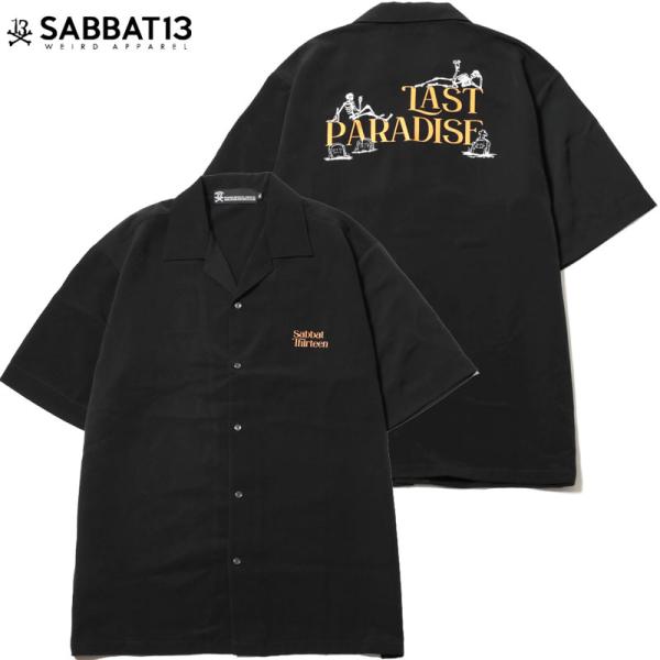 サバトサーティーン SABBAT13 LAST PARADISE S/S SHIRTS(BLACK)...