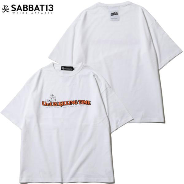 サバトサーティーン SABBAT13 KILL TIME BIG T(WHITE)SABBAT13T...