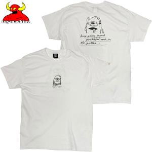 トイマシーン TOY MACHINE YOUTHEFUL SECT SS TEE(WHITE)トイマシーンTシャツ TOY MACHINETシャツ トイマシーンティーシャツ｜osaka-warp