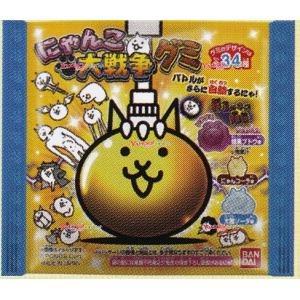 業務用菓子問屋GGxバンダイ　Ｂ１２（３３Ｇ） にゃんこ大戦争グミ×288個【xw】【送料無料（沖縄...