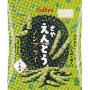 業務用菓子問屋GGxカルビー　６１Ｇ さやえんどうしお味×24個【xw】【送料無料（沖縄は別途送料）】｜osaka