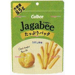 業務用菓子問屋GGxカルビー 85G ジャガビーうすしお味たっぷり