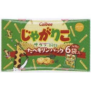 業務用菓子問屋GGxカルビー　９６Ｇ じゃがりこサラダｂｉｔｓたべキリンパック×12個【x】【送料無...