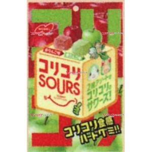 業務用菓子問屋GGxノーベル製菓　５０Ｇ コリコリＳＯＵＲＳ赤りんご＆青りんご×144個【xw】【送料無料（沖縄は別途送料）】｜osaka