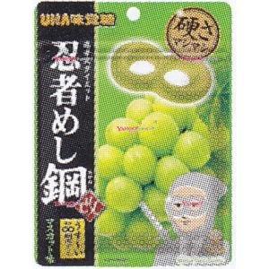 UHA味覚糖 【10袋】味覚糖 忍者めし 鉄の鎧 マスカット味 40g UHA味覚糖 【10袋】味覚糖 忍者めし 鉄の鎧 マスカット味 40g