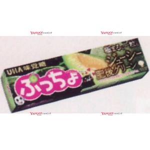 業務用菓子問屋GGxユーハ味覚糖　１０粒 ぷっちょスティックジューシー肥後グリーン×120個【xec...