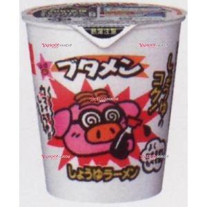 業務用菓子問屋GGxおやつカンパニー　３０Ｇ ブタメンしょうゆラーメン×120個【xr】【送料無料（...