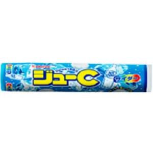 業務用菓子問屋GGx駄菓子　 カバヤ　１５粒　ジューＣ　サイダー　　　　　　　　×10個【駄xima】【メール便送料無料】｜osaka