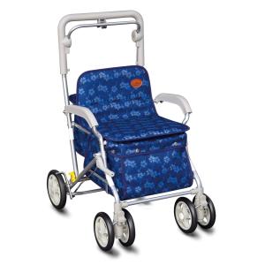 No.518 ユーメイトHGT なでしこ紺 シルバーカー 須恵廣工業