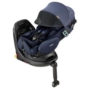 アップリカ チャイルドシート フラディア グロウ ISOFIX セーフティープラス プレミアム AB ブリリアントネイビー 【はらぺこあおむしソフトブックプレゼント】｜osakababy