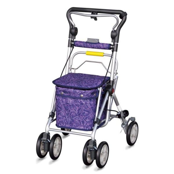 Ｎｏ.668 スイートIII ダークパープル 須恵廣工業 シルバーカー　 のし、簡易包装無料！