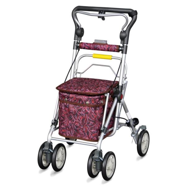 Ｎｏ.668 スイートIII ダークワイン 須恵廣工業 シルバーカー　 のし、簡易包装無料！