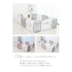 【お得クーポンがあり】ベビーサークル 赤ちゃん...の詳細画像3