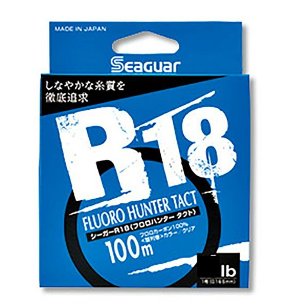 クレハ  シーガー R18 フロロハンターTACT（タクト）8LB/10LB/12LB 100m