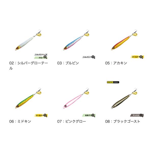 MAGBITE イワシジグマキスぺ ヘビーウェイトモデル MBJ06 80g マグバイト