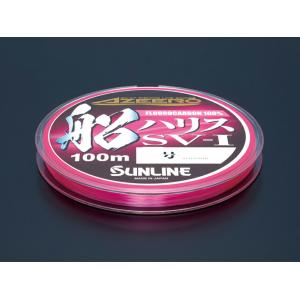 サンライン アジーロ 船ハリス SV-I 3.5号 100m フロロカーボンライン
