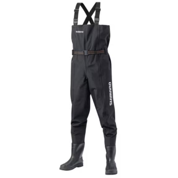 シマノ ハイパーウェーダー チェストハイ・カットピンフェルトソール FF-055T ブラック shi...