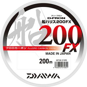 ダイワ  ディーフロン船ハリス200FX 3号 200m  高感度フロロカーボン100％ライン daiwa｜osakanazamurai