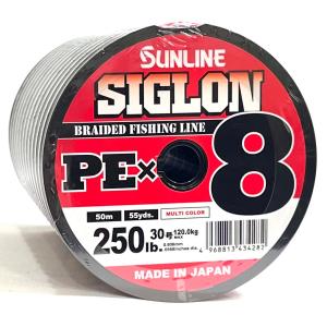 サンライン シグロン PEx8 ブレイド 30号 250LB 50m連結 マルチ サンライン シグロン PEx8 ブレイド 30号 250LB 50m連結 マルチ