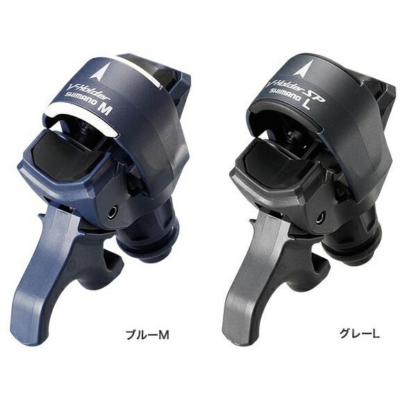 シマノ V-HOLDER ブイホルダー ゲキハヤサポート ブルー/グレー SS/S/M/L ロッドホ...