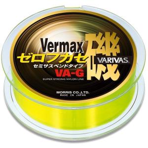 モーリス MORRIS バリバス VARIVAS バーマックス磯 ゼロフカセ 4号150m 蛍光イエロー  セミサスペンドタイプ VA-G 道糸