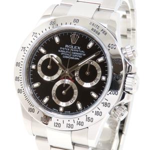 ROLEX ロレックス  デイトナ 116520 ランダム ブラック文字盤 SS ステンレススチール...