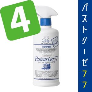 4本まとめ買い　パストリーゼ77　500ml　スプレーヘッド付き　ドーバー　パストリーゼ