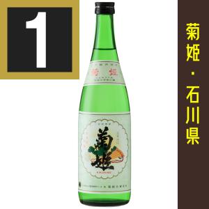 菊姫 山吟原酒 1800ml カートン入 やまぎんげんしゅ 吟醸酒 関東 中部