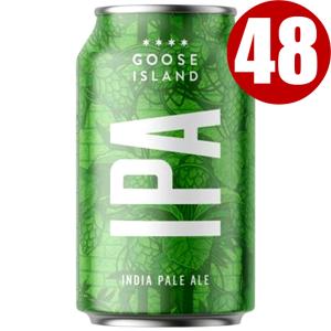 グースアイランドＩＰＡ 355ml缶 48本まとめ買い　関東 中部 近畿地方 送料無料　アメリカ ビール｜osakayasan