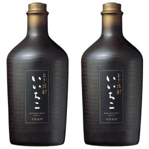 いいちこ　民陶　くろびん　25度　720ml　12本まとめ買い　麦焼酎　三和酒類｜osakayasan