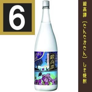 鍛高譚　（たんたかたん）　1800ml　6本まとめ買い　合同酒精　しそ焼酎