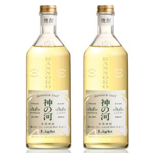 神の河Black  新品 .未開封 2ケース 12本セット 本格焼酎 神の河 神の河Light 20度 600 ml 12本まとめ買い 関東 中部 近畿地方