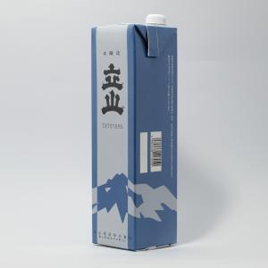 立山 本醸造 1200mlパック 12本まとめ買い　関東 中部 近畿地方送料無料　立山酒造　富山県　砺波市　富山の地酒　日本酒