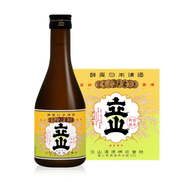 立山　特別純米酒　300ml　30本まとめ買い　関東 中部 近畿地方送料無料　立山酒造　富山県　砺波...