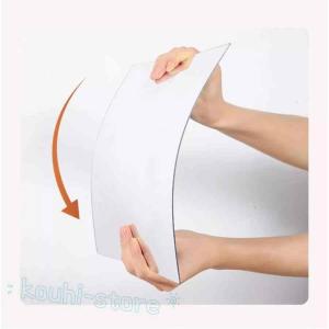 どこでも貼れる割れない鏡 幅40cm*高120...の詳細画像1