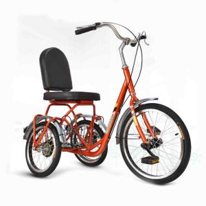 三輪自転車高齢者 大人用 シニア 向け 三輪 自転車 シニア転ばない自転車 3輪クルーザーバイク 女性 成人自転車高炭素鋼フレーム3輪巡洋艦のバイクトライククル